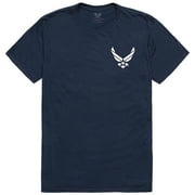S26-AIR-NVY-05 Basic Military T-Shirt, Air Force, Navy, 2X