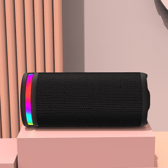 S278 Portable IPX6 Waterproof Bluetooth 5.0 Speaker, Dual Driver Deep Bass, Hi-Fi High Volume, Fast Stable Connection, Long-Lasting Battery, Ideal for Car, Outdoor, Camping & Hiking