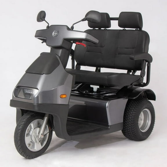 S3 DUO 3 Wheel Electric Vehicle for two by Afikim EV-Silver
