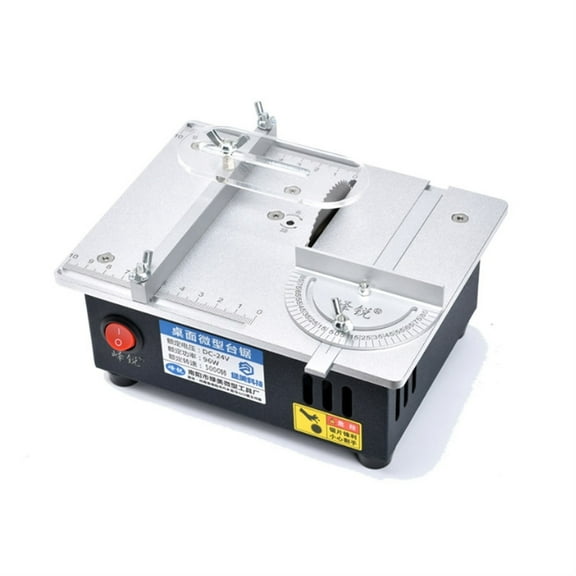 S3 Mini Table Panel Saw Woodworking Electric Small Bench Saw Handmade DIY Hobby Model Crafts Cutting Tool 775 Motor 63mm/2.5inch ,Efficient Cutting