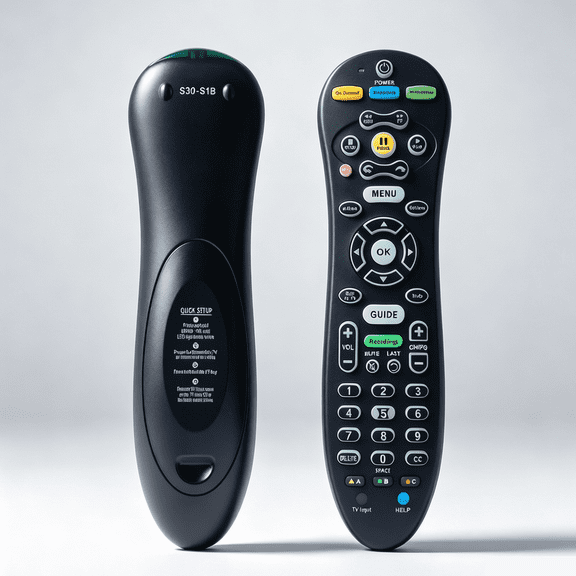 S30S1B BackLit Remote Control Replacement for AT&T Uverse Television and Cable Box Devices, Universal Compatible With S30S1A, Simple Setup and Wide Compatibility