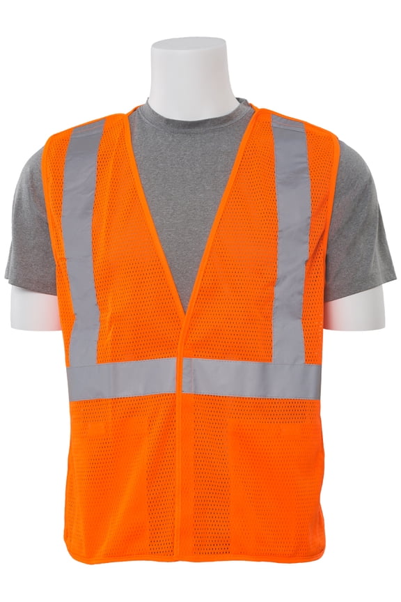 S320 Mesh Break-Away ANSI Class 2 Vest in Hi-Viz Orange, 4X