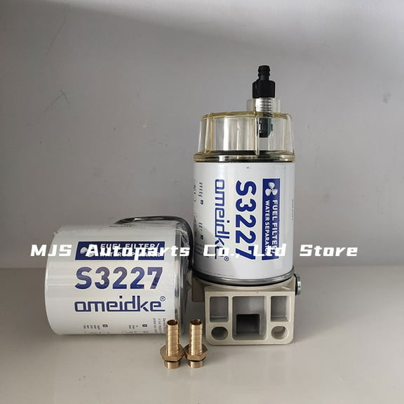 S3227 Fuel Water Separator Spin-On Filter/Water Separator Complete Kit for Racor 320R-RAC-01 and 490R-RAC-01 10 Micron Assembly