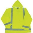 thumbnail image 1 of S373 Class 3 Rain Jacket, Lime 3X-Large/4X-Large, 1 of 2