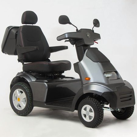 S4 4 Wheel Electric Vehicle by Afikim-24" width seat-550 lbs-9.3 MPH-Gray