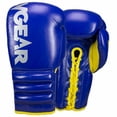 thumbnail image 1 of S4 Sentinel Lace Pro Leather Gel Boxing Gloves - Authentic Blue, 1 of 12