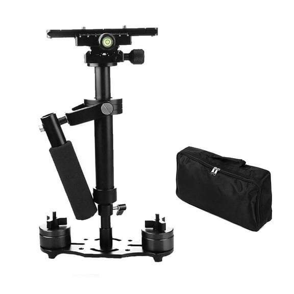 S40 Handheld Steadycam Camera Video Stabilizer Supports up to 2kg/0.44Ibs for Camcorder Camera Video DSLR