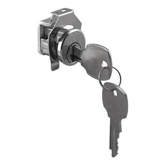 S4315 Mail Box Lock  Counter-Clockwise  Nickel Plated