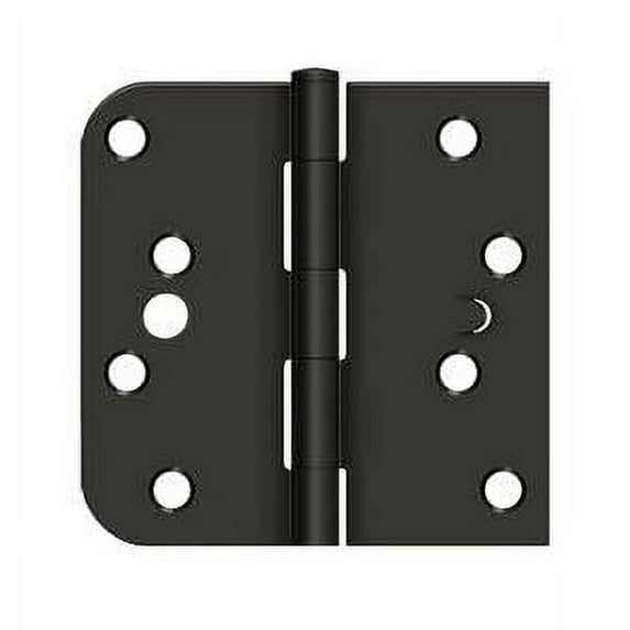 S44058TT10B-LH Left Hand 4" x 4" x 5/8" x Square Hinge; Oil Rubbed Bronze Finish