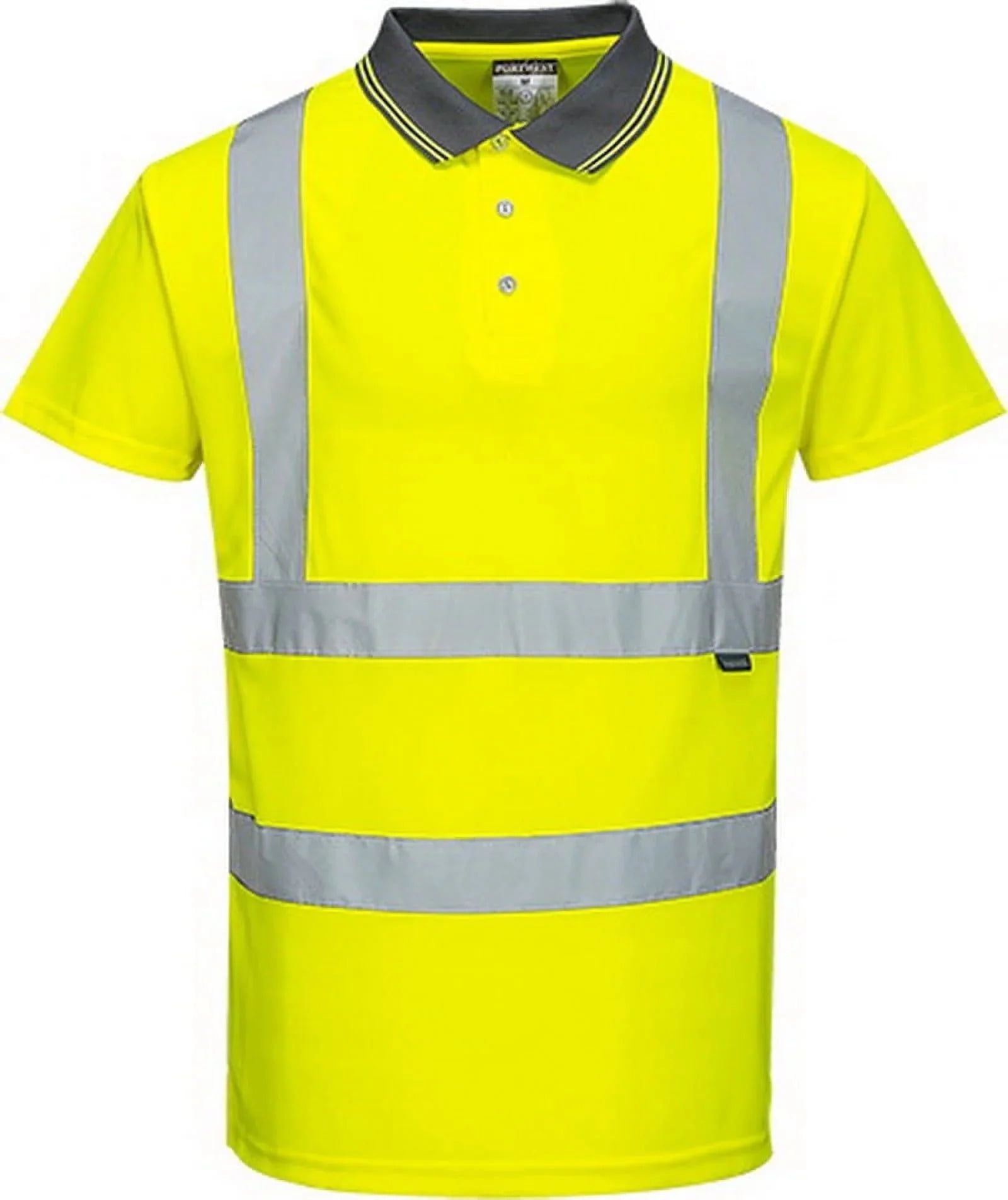 Family High Vis Fluoro Yellow Unisex Polo Shirt