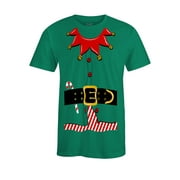 S4E Men's Elf Christmas Holiday Costume T-Shirt XXX-Large Kelly