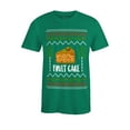 thumbnail image 1 of S4E Men's Fruit Cake Christmas Holiday T-Shirt Medium Kelly, 1 of 4