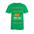 thumbnail image 1 of S4E Men's Fruit Cake Christmas Holiday T-Shirt XX-Large Irish Green, 1 of 4