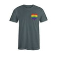 thumbnail image 1 of S4E Men's Gay Rainbow Heart LGBTQ Pride T-Shirt Large Dark Heather, 1 of 4