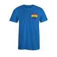 thumbnail image 1 of S4E Men's Gay Rainbow Heart LGBTQ Pride T-Shirt XXX-Large Royal Blue, 1 of 4