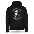 thumbnail image 1 of S4E Men's Martin Luther King Jr. Silence is Betrayal Hoodie Sweatshirts XX-Large Black, 1 of 4