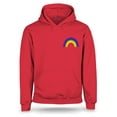 thumbnail image 1 of S4E Men's Rainbow Flag LGBTQ Gay Pride Hoodie Sweatshirts XXX-Large Red, 1 of 4