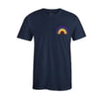 thumbnail image 1 of S4E Men's Rainbow Flag LGBTQ Gay Pride T-Shirt X-Large Navy, 1 of 4