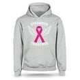 thumbnail image 1 of S4E Men's Stronger Together Breast Cancer Hoodie Sweatshirts Large Sports Grey, 1 of 4