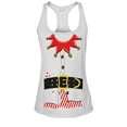 thumbnail image 1 of S4E Women's Elf Christmas Holiday Costume Racerback Slim Fit X-Large White, 1 of 4