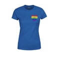 thumbnail image 1 of S4E Women's Gay Rainbow Heart LGBTQ Pride T-Shirt Medium Royal Blue, 1 of 4