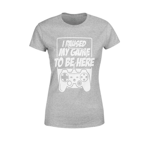 S4E Women's I Paused My Game to Be Here T-Shirt XXX-Large Sports Grey
