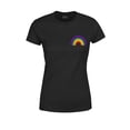 thumbnail image 1 of S4E Women's Rainbow Flag LGBTQ Gay Pride T-Shirt XXX-Large Black, 1 of 4