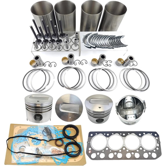S4L Engine Overhaul Rebuild Kit For Mitsubishi S4L S4L2 Engine MM35T MM40CR MM40T Loader For LT360D CAT 304CR Excavator MT271 MT311 31A17-07100 31A17-08400