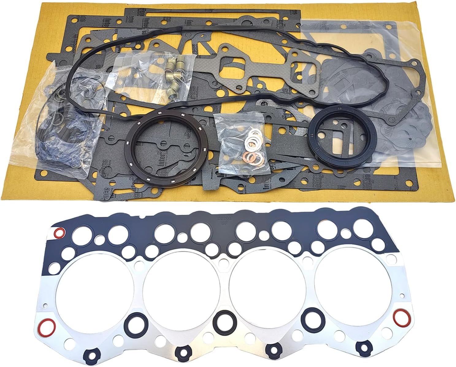 S4S Full Head Gasket Set For Mitsubishi S4S S4SD S4SIDI Engine F18B F18C Forklifts MGP45SE