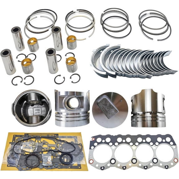 S4S Overhaul Rebuild Kit (No cylinder liner and valve) For Mitsubishi S4S S4SD S4S-IDI Engine F18B F18C Forklifts MGP45SE MGP45E Generator For Caterpillar CAT 3044 Engine 32A17-00100