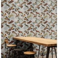 thumbnail image 1 of S4Sassy Animal Hexagon Print Wallpaper- Commercial Space Wall Covering, 25" x 360" Self-Adhesive Vinyl Wall Paper, Decorative Wallwrap, Easy DIY Walls Covering For Retail, Office Space- Gray, 1 of 8