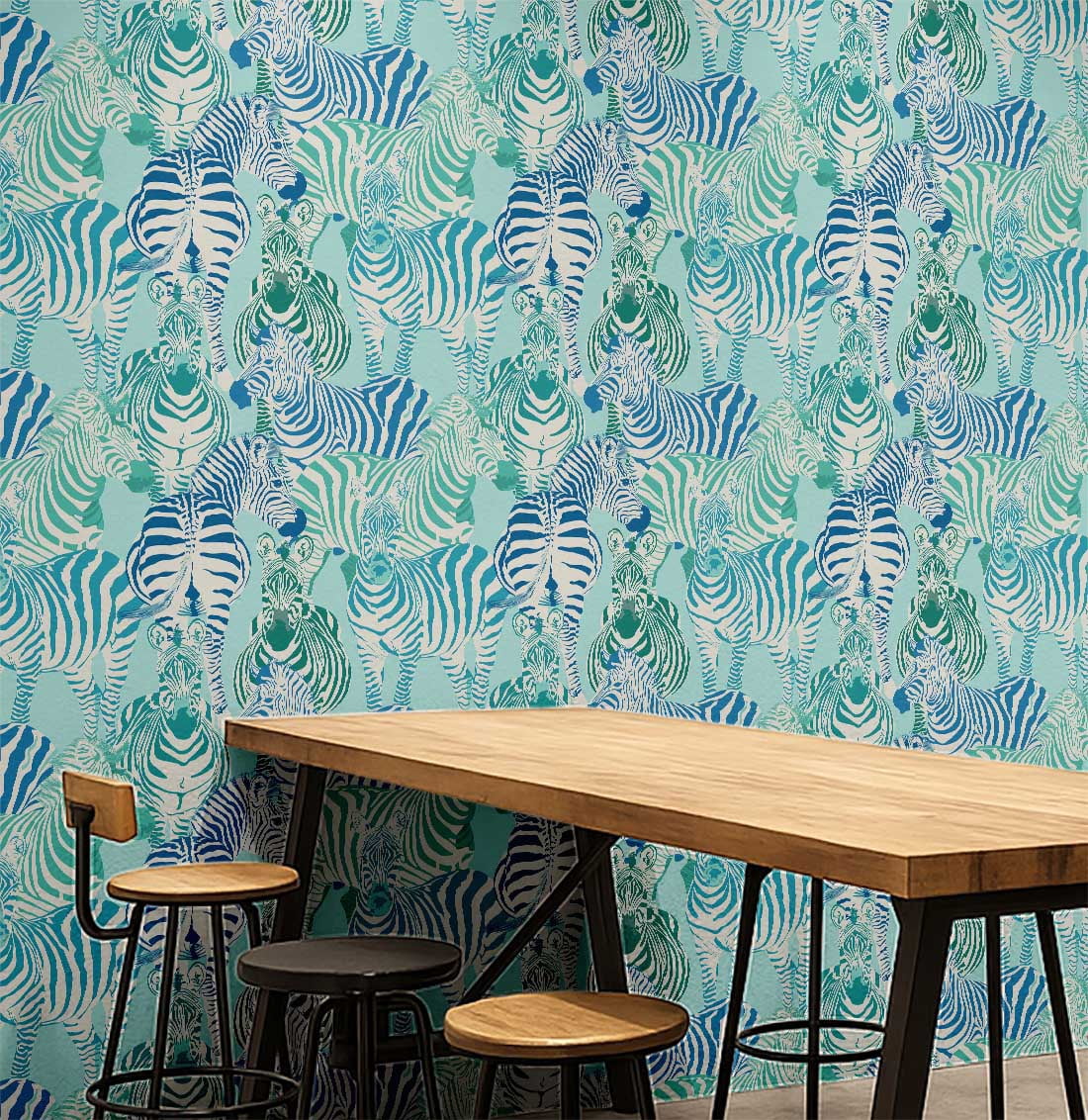 S4Sassy Animal Print Wallpaper Removable Wall Covering, 25" X 240