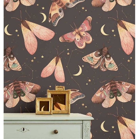 S4Sassy Animal Wallpaper - Brown Wall Covering, 25" X 240" Self-Adhesive Textured Vinyl Wallpaper, Wallwrap, Easy Diy Wall Covering For Kids Bedroom, Kids Room Decor, Playroom