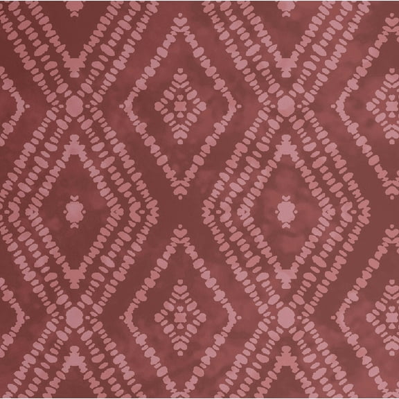 S4Sassy Diamond Ikat Wallpaper - Brown Wall Covering, 25" x 60" Self-Adhesive Vinyl Walls Paper, Wallwrap, Easy DIY Wall Covering For Boho aesthetic wall decor, Living Room, Living Spaces