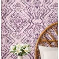 thumbnail image 1 of S4Sassy Distressed Geometric Wallpaper - Purple Wall Covering, 25" X 240" Self-Adhesive Textured Vinyl Walls Paper, Wall Wrap, Easy Diy Walls Covering For Farmhouse Bedroom, Living Room, 1 of 9