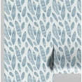 thumbnail image 1 of S4Sassy Feather Wallpaper - Blue Walls Covering, 25" x 60" Self-Adhesive Vinyl Wall Paper, Wallwrap, Easy DIY Walls Covering For Boho aesthetic wall decor, Living Room, Living Spaces, 1 of 9
