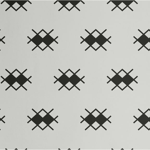 S4Sassy Modern Aztec Wallpaper - White Bohemian Wall Covering, 25" x 240" Self-Adhesive Vinyl Walls Paper, Decorative Wallwrap, Easy DIY Wall Covering For Bedroom, Cabinets, Living Spaces