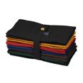 thumbnail image 1 of S4Sassy Multicolor Solid Home Decor Dinner Table Linen Re-Usable Solid Decor Napkins 12 Pcs Set, 1 of 1