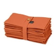 thumbnail image 1 of S4Sassy Orange Solid Home Decor 12 Pcs Cotton Napkin Solid Everyday Basic Washable Table Linen, 1 of 1