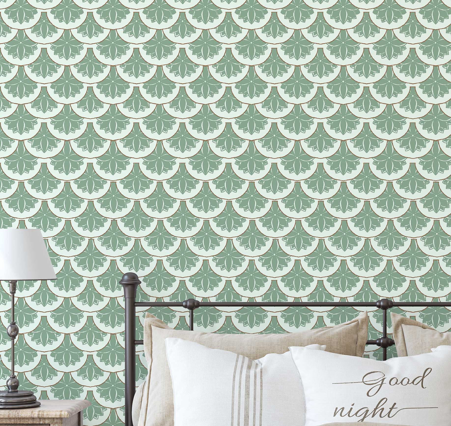 Textured Metalized Wallpaper Urban Chic Reference: S4Sassy Peel Stick Textured Vinyl Wallpaper Urban Chic Flower Motif