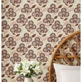 thumbnail image 1 of S4Sassy Peel & Stick Vinyl Wallpaper, Botanical Floral Wall Paper Contact Paper Waterproof - Beige, 25"X 360", Removable Asian Style Covering For Home Decor In Bedrooms & Living Areas, Cabinets, 1 of 4