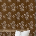 thumbnail image 1 of S4Sassy Peel & Stick Vinyl Wallpaper, Dahlia Print Wall Paper Contact Paper Waterproof - Green, 25"x360", Removable Asian Style Textured Covering for in Bedrooms & Living, Renter Spaces, Cabinets, 1 of 6