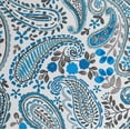 thumbnail image 1 of S4Sassy Peel & Stick Vinyl Wallpaper, Paisley Floral Wall Paper Contact Paper Waterproof- Blue, 25"X 240", Removable Asian Style Covering For Home Decor In Bedrooms & Living Areas, Renter Space, 1 of 8