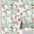 thumbnail image 1 of S4Sassy Peel & Stick Vinyl Wallpaper, Rustic Floral Vine Print Wallpaper Contact Paper Waterproof- White 25"x60",Removable Wall Covering for Home Decor in Living Areas, Renter Space, Cabinet, 1 of 9