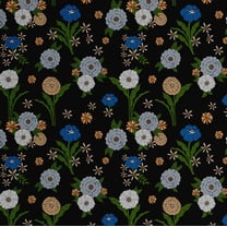 S4Sassy Peel and Stick Wall Covering, Garden Bloom Print Removable Walls Wrap -Multi Instant Makeover Wall Mural for Bathroom, Laundry Room, Closet Interior- Self-Adhesive Wallpaper Vinyl -25"x120"