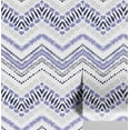 thumbnail image 1 of S4Sassy Peel and Stick Wall Covering, Tribal Zigzag Removable Vinyl Wallwrap - Modern Wall Mural, Purple Instant Walls Makeover Wallpaper for Bedroom, Bathroom, Laundry Room -25"x360", 1 of 8