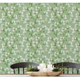thumbnail image 1 of S4Sassy Peel and Stick Walls Covering, Blossom Bloom Print - Asian Style Wall Mural, Instant Walls Makeover for Bathroom, Laundry Room, Closet Interior- Self-Adhesive Wallpaper Vinyl- Green, 25"x120", 1 of 6