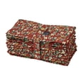 thumbnail image 1 of S4Sassy Red Flower Leaves Printed Dinner Party Table Napkins Cloth Cotton Dinner Cocktail Napkins, 1 of 6