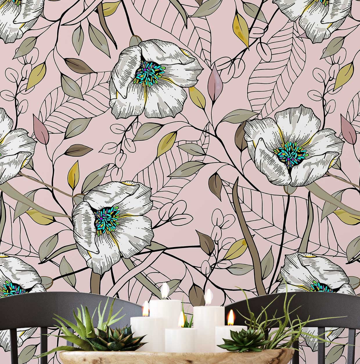Curated visual reference: Curated Nature Inspired Textured Wall Looks Gallery View 47