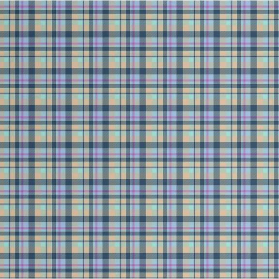 S4Sassy Self Adhesive Wallpaper, Blue Plaid Check Wallpaper, Removable DIY Vinyl Wall Covering, Peel and Stick Contact Paper for Entryway Accent Wall, Easy Home Decor Solution (25"x60")